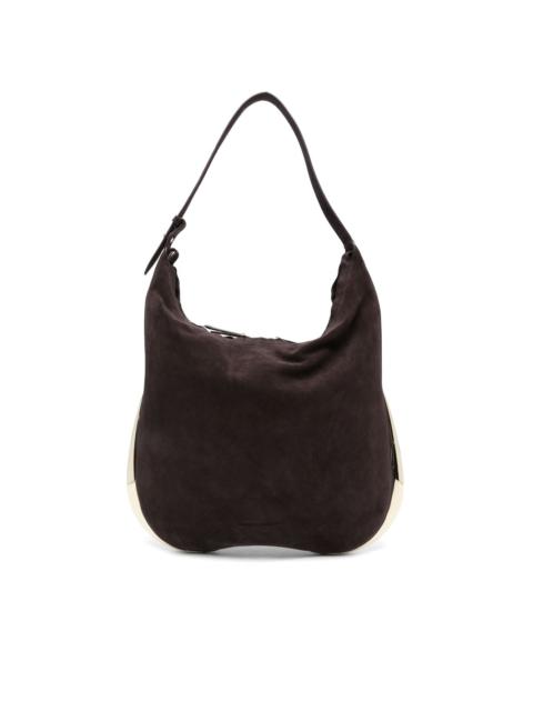 BENEDETTA BRUZZICHES suede shoulder bag