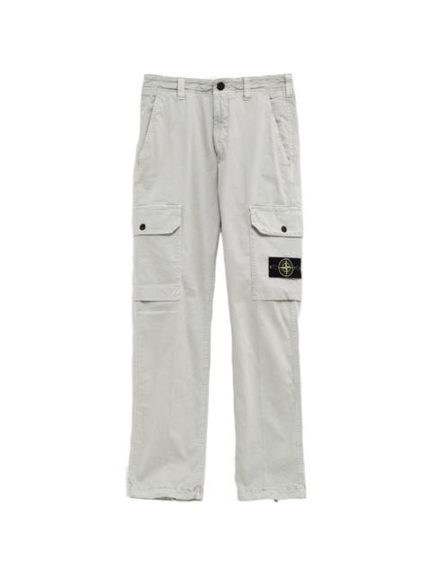 Stone Island logo-patch cargo pants