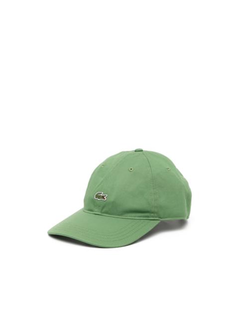 LACOSTE logo-patched cap
