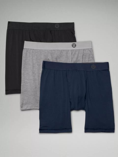 lululemon Always In Motion Long Boxer with Fly 7" *3 Pack