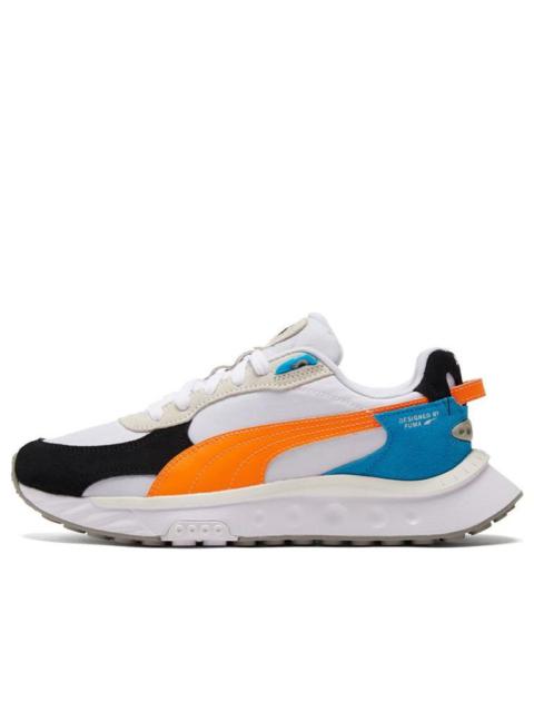 PUMA Wild Rider 'Rollin' - White Orange Glow' 381517-03