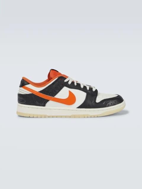 Nike Dunk Low leather sneakers