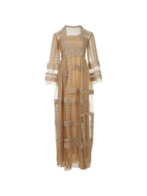 BIYAN lace embroidered dress