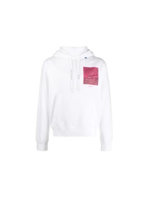 Off-White OFF-WHITE Arrows Sketch Loose Fit Hoodie White