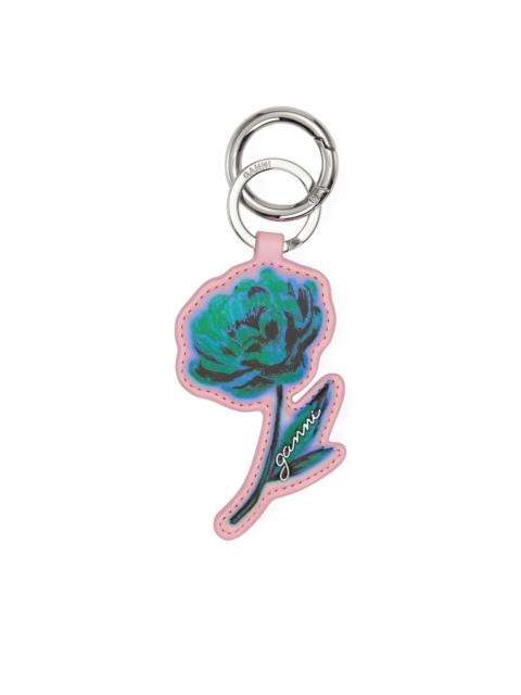 GANNI Flower keyring
