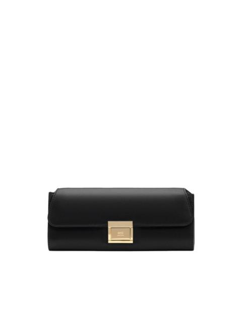 AMI Paris Mimi leather pouch bag