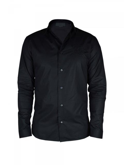 PHILIPP PLEIN Gold Cut LS Skull shirt