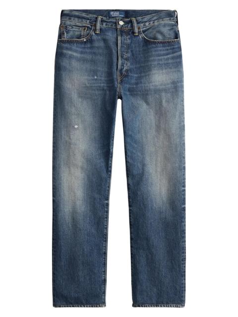 Polo Ralph Lauren Men's 3X1 Rigid Kensington Straight-Leg Jeans - Kensington Wash