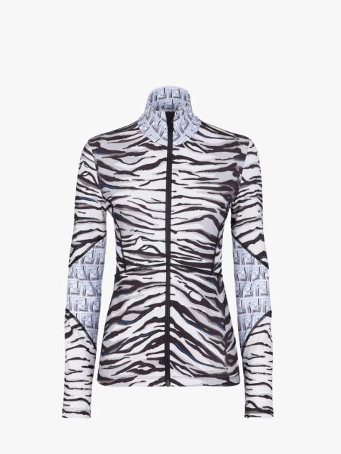 FENDI Multicolor tech fabric sweater