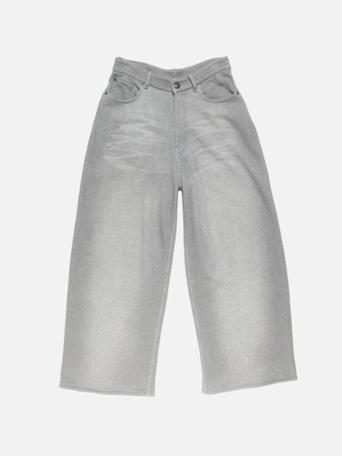 Acne Studios Fleece trousers - Light Grey Melange