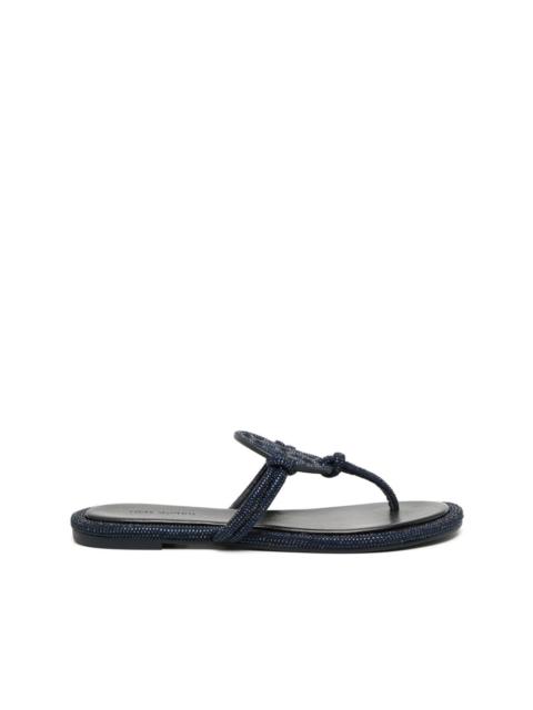 TORY BURCH Miller Pavé crystal-embellished sandals