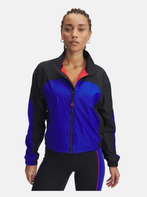 Under Armour Women's Project Rock Woven Full-Zip