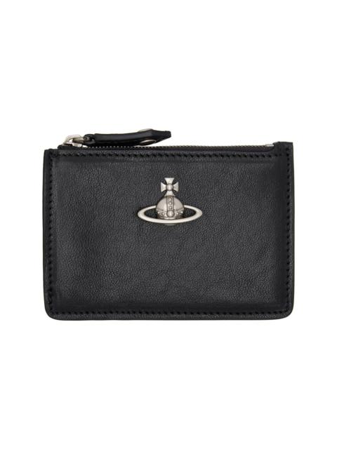 Vivienne Westwood Black Slim Long Card Holder