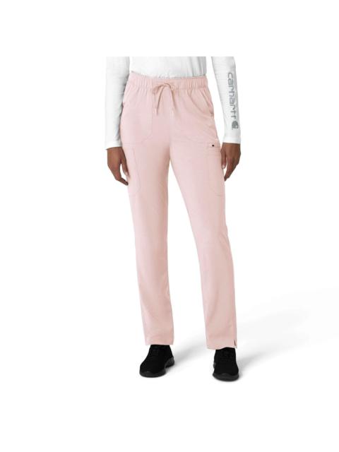 Carhartt Women's Force Cross-Flex Straight Leg Cargo Scrub Pant