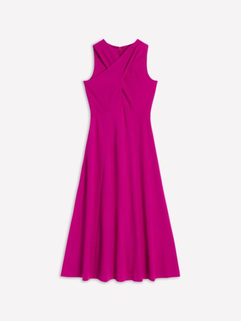 BODEN Cross Front Ponte Dress-Fuchsia