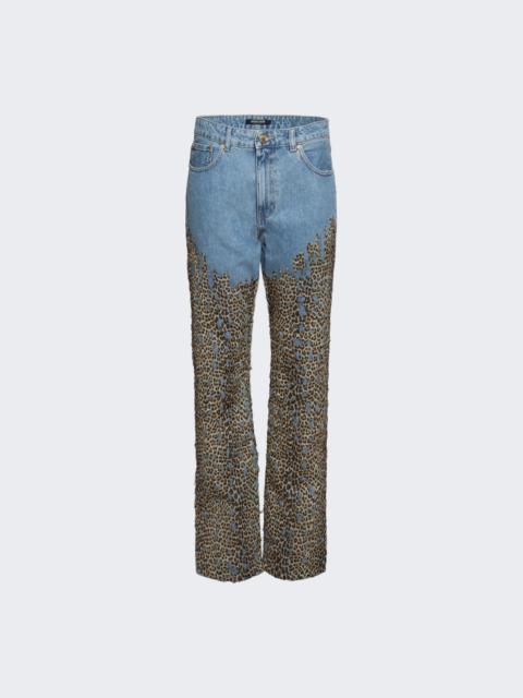 Roberto Cavalli 5 Pocket Jeans Dark Blue