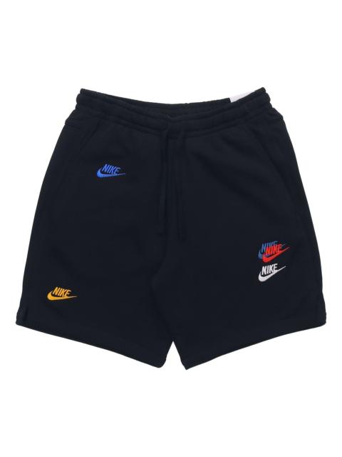 Nike Men's Nike Nsw Spe+ Ft Short Fta Casual Sports Breathable Alphabet Embroidered Shorts Black DD4683-0