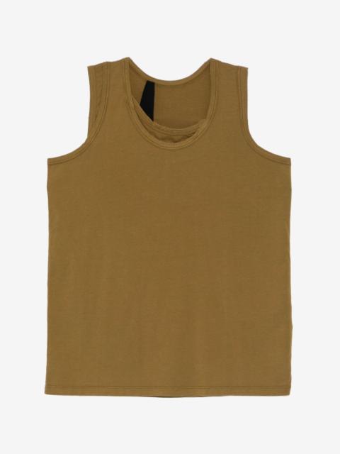 MARINA YEE layered-neck tank top