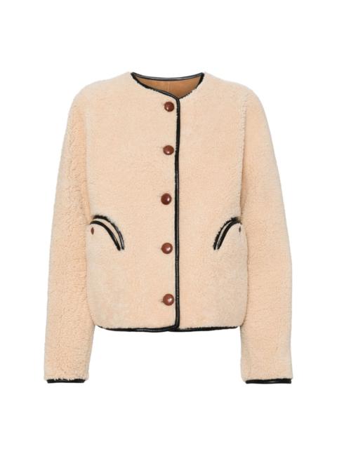 BLAZÉ MILANO reversible shearling bolero jacket