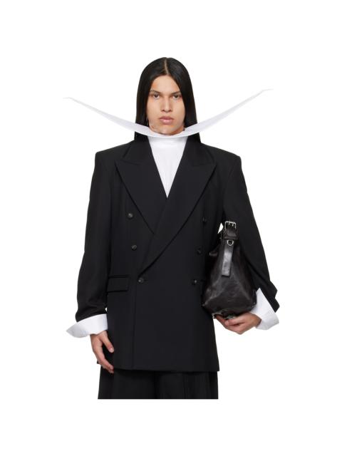 EGONLAB Black Oversized Tailored Blazer