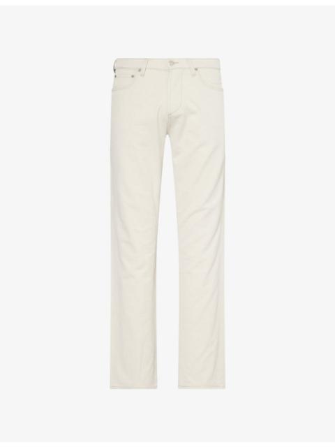 Citizens of Humanity Elijah Relaxed Straight-Leg Linen-Blend Denim Jeans
