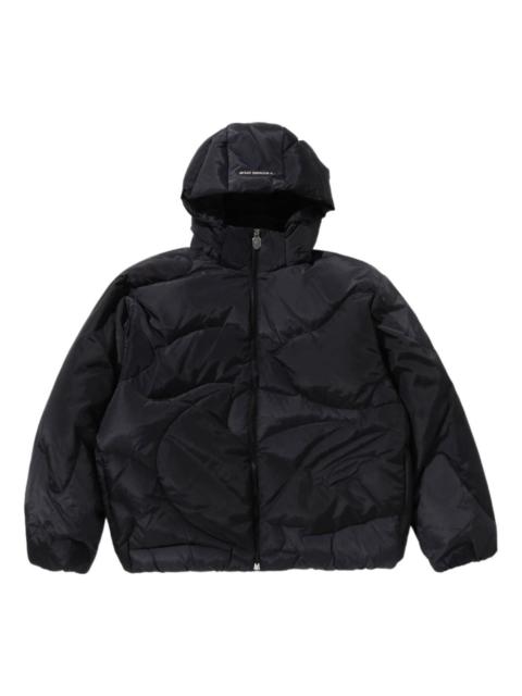 A BATHING APE® A Bathing Ape 1st Camo Nylon Down Jacket 'Black' 1K80-144-304-BLK