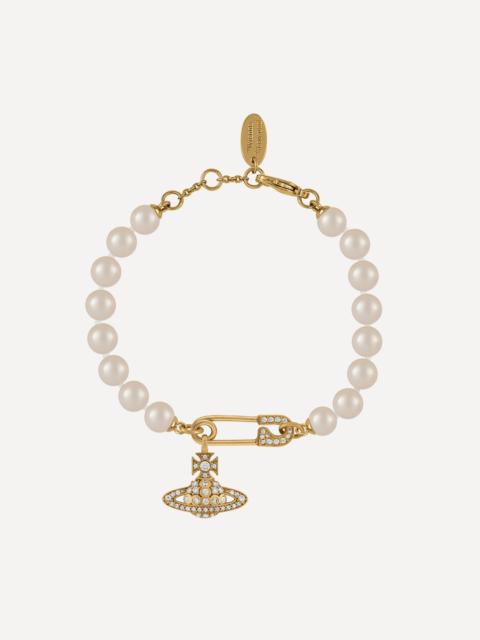 Vivienne Westwood Gold-Tone Lucrece Pearl Bracelet