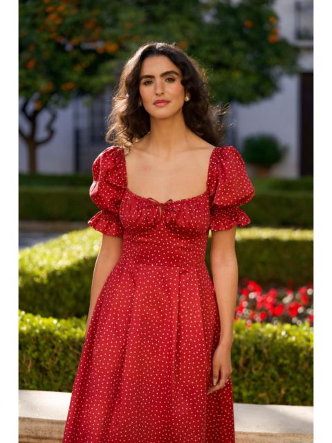 Gaâla Mira Puffed Sleeve Dress