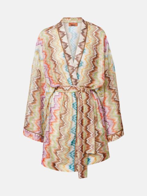 Missoni Zigzag beach cover-up
