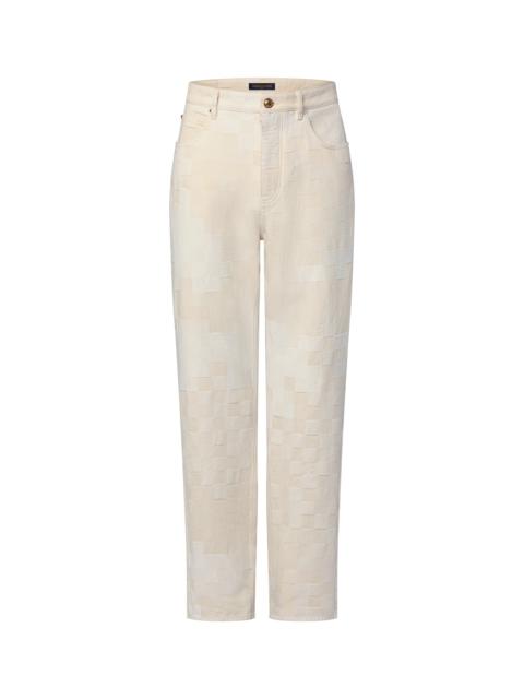 Louis Vuitton Damoflage Jacquard Denim Skate Pants