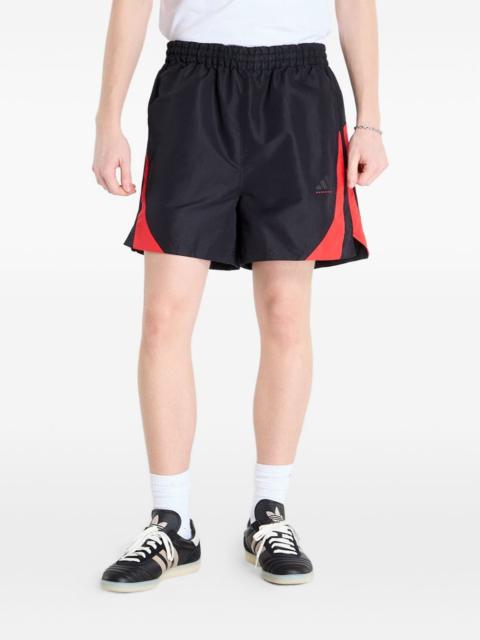 adidas contrast-panel basketball shorts