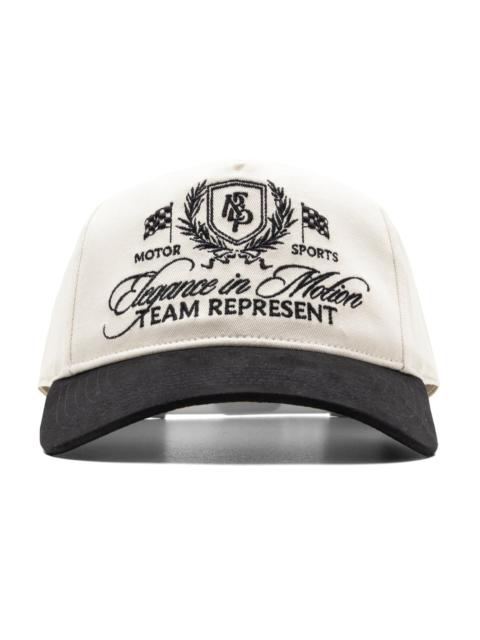 REPRESENT CREST CAP - ANTIQUE WHITE