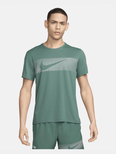 Nike 나이키 밀러 플래시 남자의 말린 FIT UV 짧은 소매 운영하는 정상