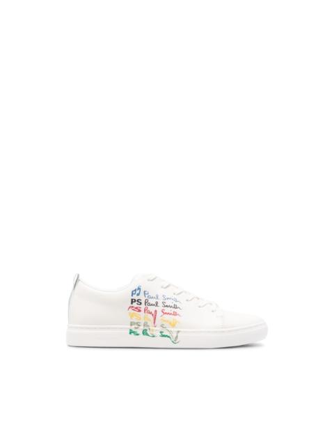 Paul Smith logo-print leather sneakers