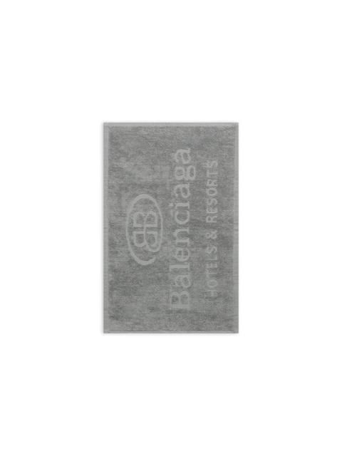 BALENCIAGA Face Towel in Grey
