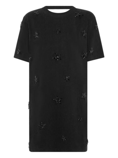PHILIPP PLEIN star-embellished mini dress