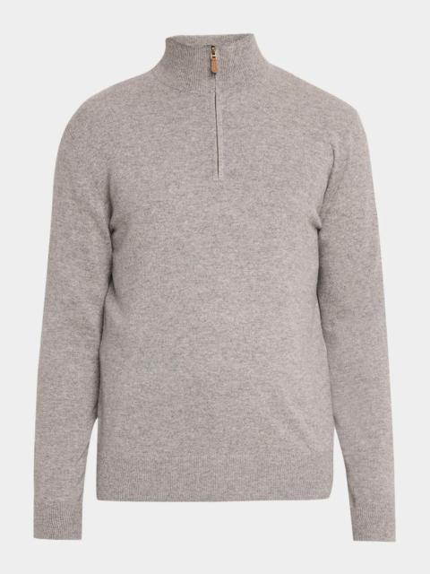 Polo Ralph Lauren Men's Cashmere Half-Zip Sweater
