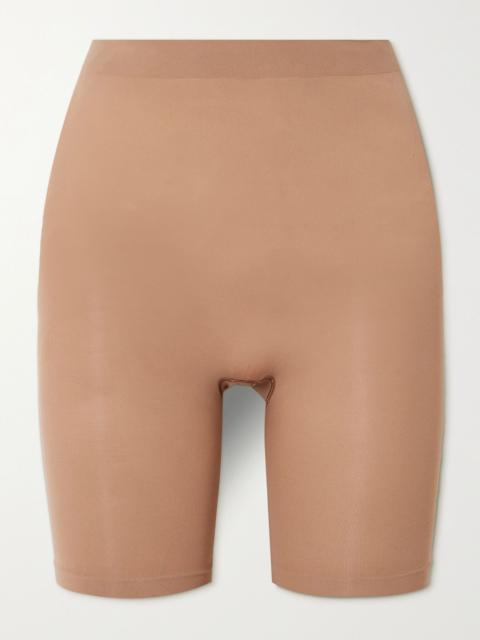 SKIMS Seamless Sculpt Mid Thigh Short - Sienna Beige