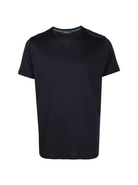 Loro Piana short-sleeve silk T-shirt