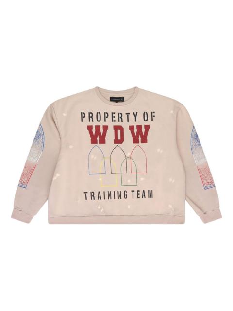 WHO DECIDES WAR crew-neck sweatshirt