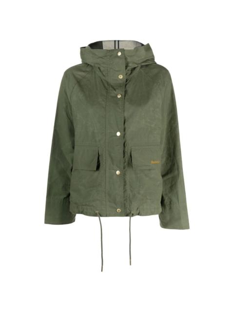 Barbour Nith showerproof hooded coat