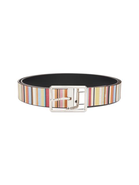 Paul Smith Multicolor Cut2Fit Reversible Belt