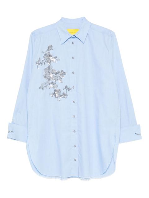 MARQUES’ALMEIDA sequin-embroidered shirt