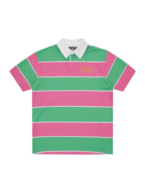 BILLIONAIRE BOYS CLUB ASTRO S/S STRIPED RUGBY TOP