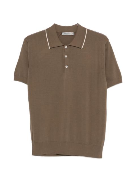 Canali short-sleeve polo shirt