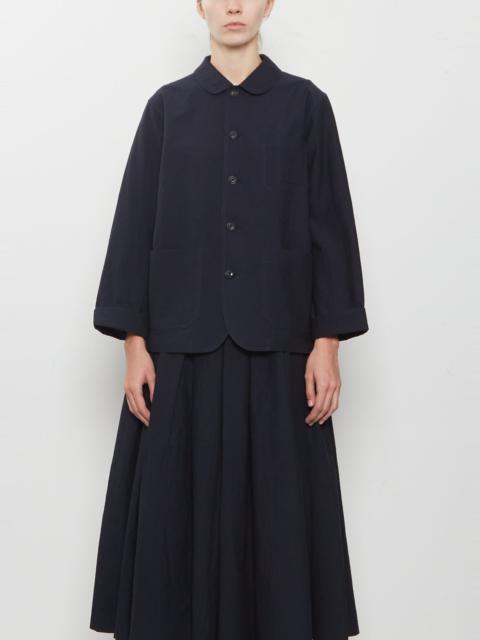 ÉCOLE DE CURIOSITÉS Christo Crispy Wool Cotton Jacket