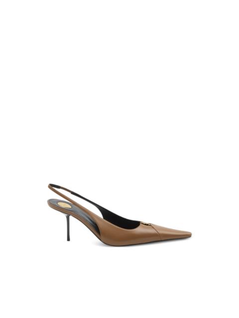 SAINT LAURENT Babylone Breteuil slingback pumps
