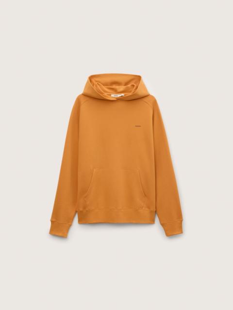 PANGAIA Mens Midweight Logo Hoodie - Burnt Horizon