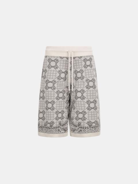 AMIRI MA QUAD CHECK MESH KNIT SHORT