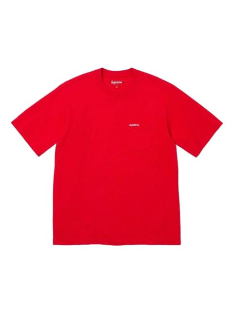 Supreme Supreme SS26 S/S Pocket T-Shirt 'Red' SUP-SS26-141-RED
